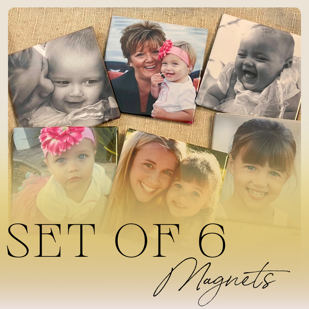 Order 6 Custom Photo Magnets